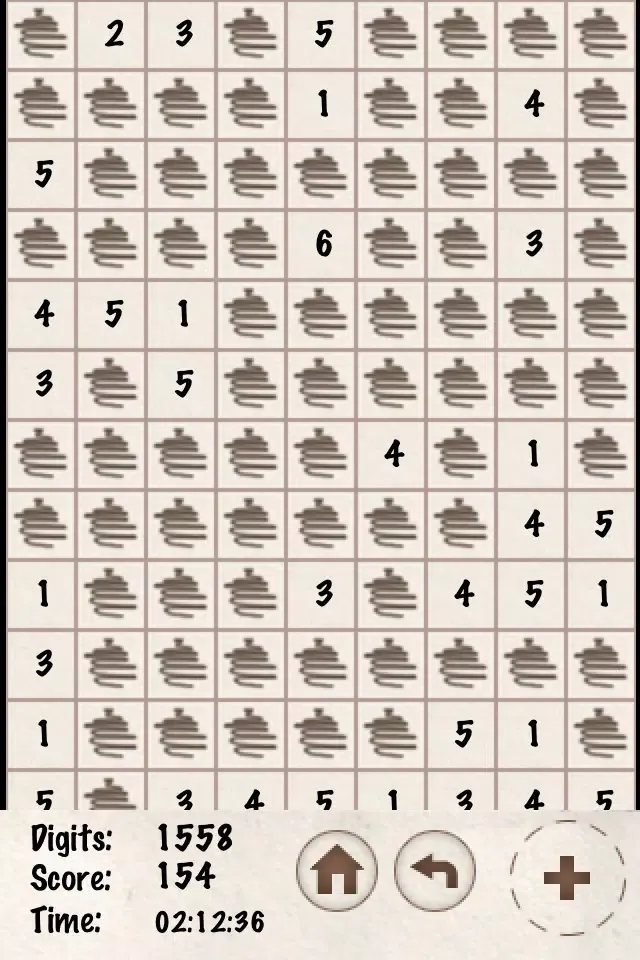 Tangkapan layar Digits (time killer) Lite