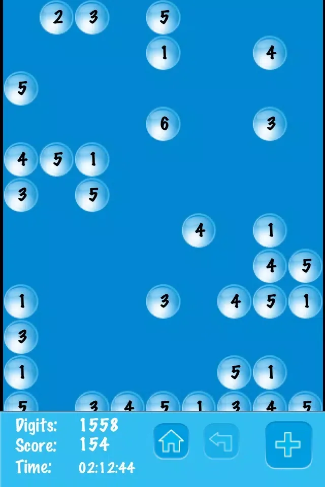 Tangkapan layar Digits (time killer) Lite