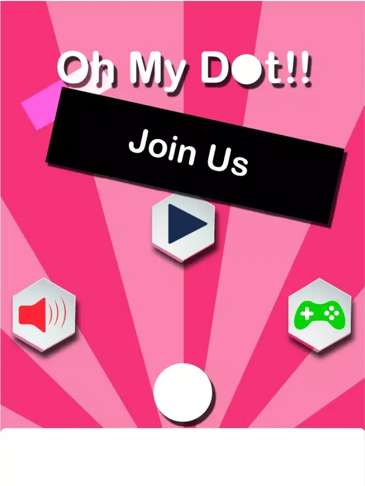 Ảnh chụp màn hình của Oh my dot! the dash 's attack iPad 