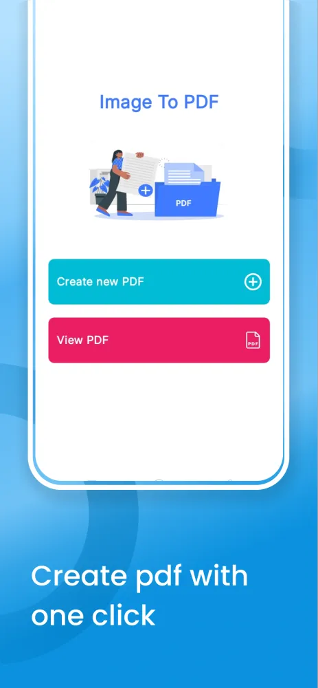 Image to Pdf - Pdf reader Screenshots