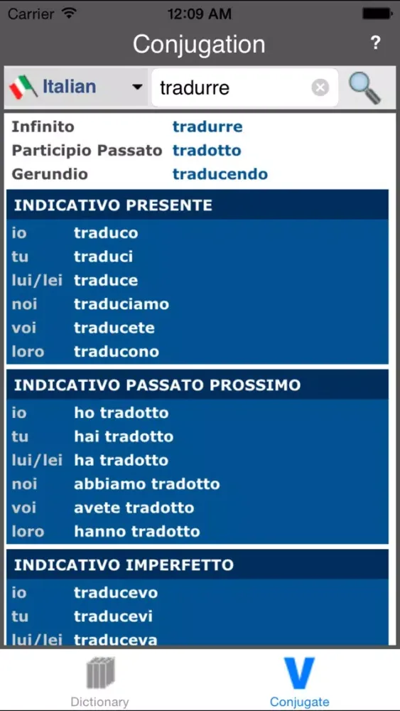 Italian Dictionary (Offline) Screenshots
