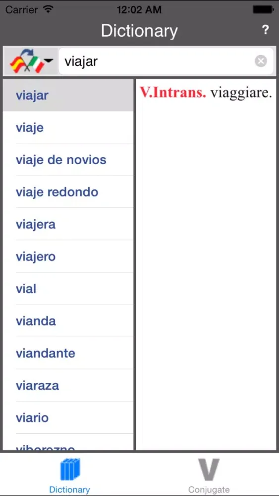 Italian Dictionary (Offline) Screenshots