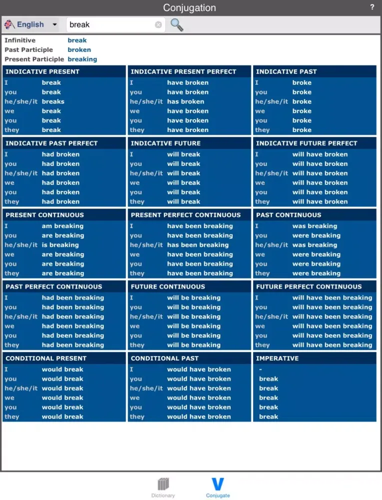 Capturas de pantalla de Spanish-English Medical Dictionary (Offline) iPad 