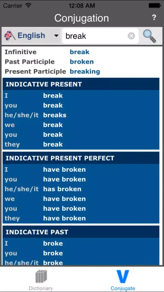 Capturas de pantalla de Spanish-English Medical Dictionary (Offline)