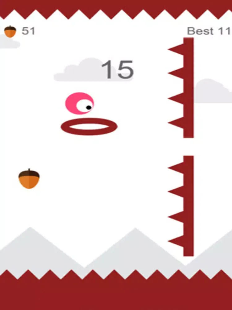 Screenshot di Hop in Endless Game - Ball jumping and tapping arcade games iPad 