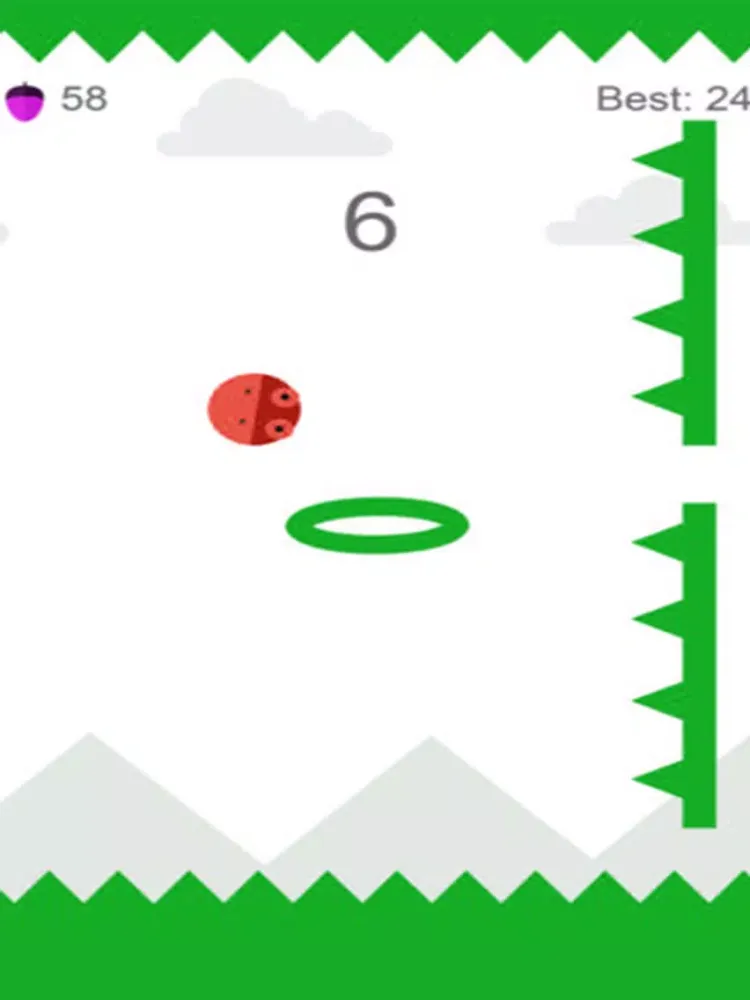 Screenshot di Hop in Endless Game - Ball jumping and tapping arcade games iPad 