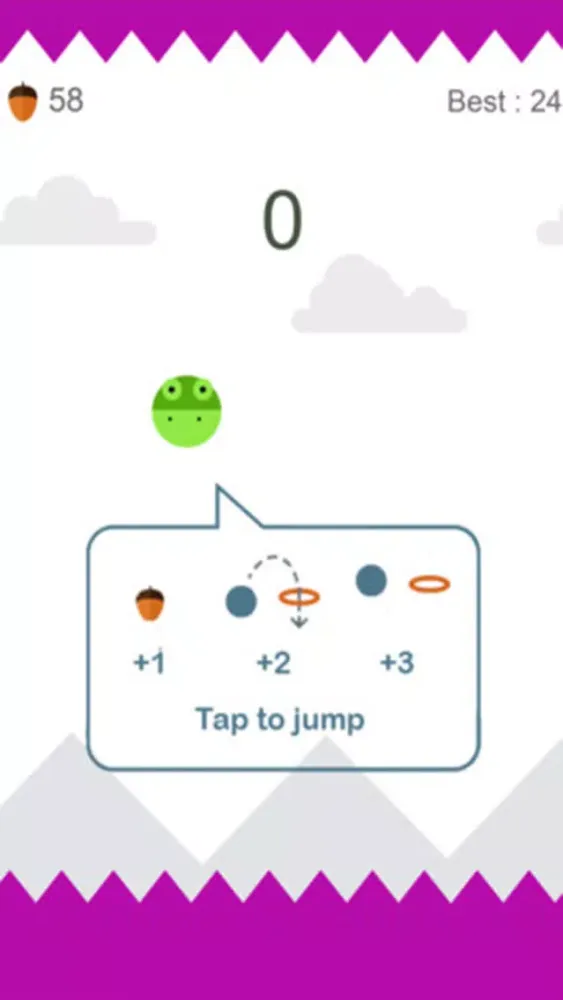 Screenshot di Hop in Endless Game - Ball jumping and tapping arcade games