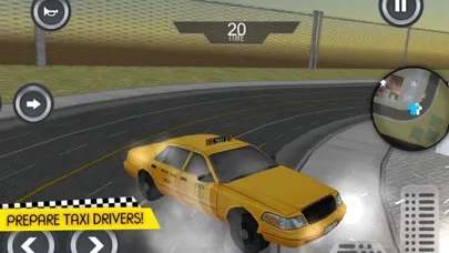 Capturas de tela do Crazy Taxi Cab Driver