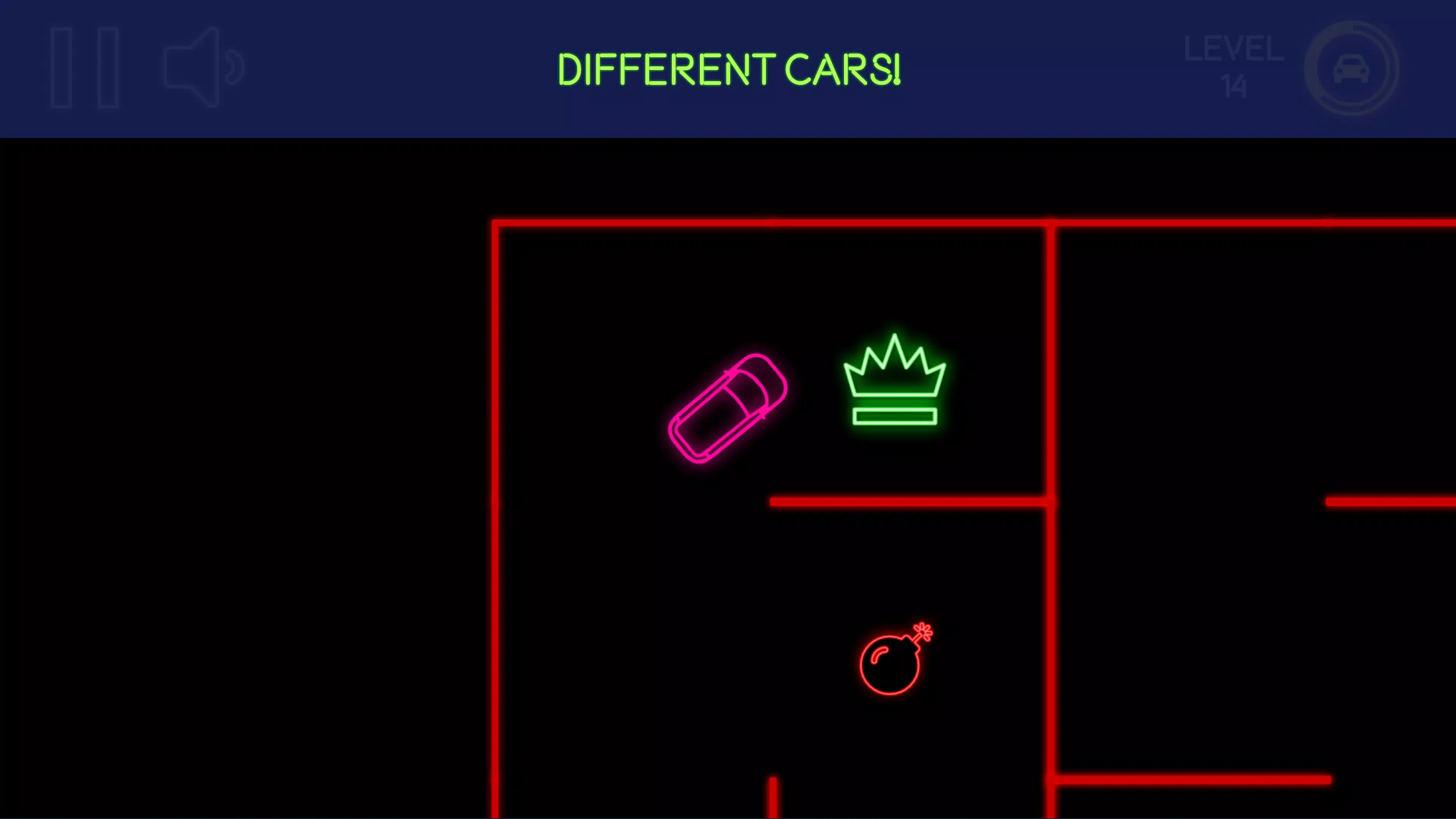 Neon Car Maze Screenshots