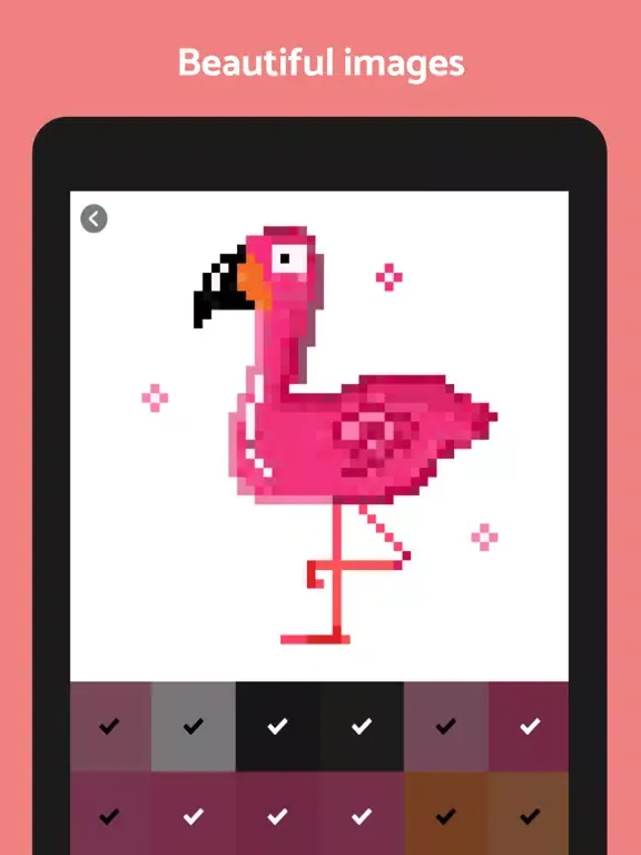 Ảnh chụp màn hình của Pixel Art - Paint by Number iPad 