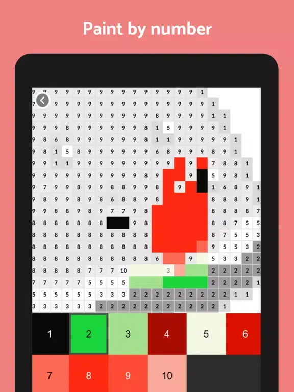 Ảnh chụp màn hình của Pixel Art - Paint by Number iPad 