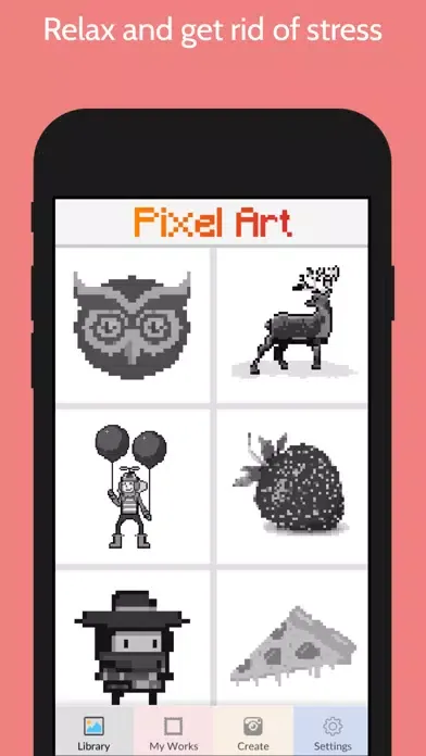 Ảnh chụp màn hình của Pixel Art - Paint by Number