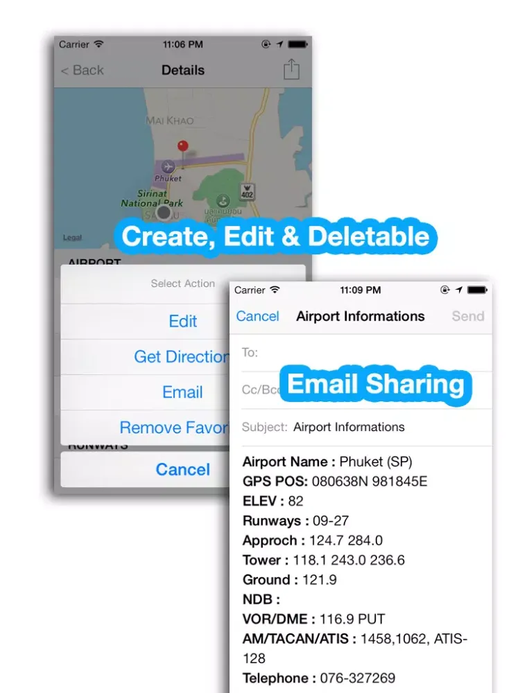 AirNav Pro iPad 應用截圖