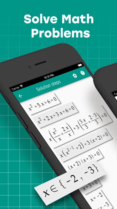 Algebrator: Step Math Solver سکرین شاٹس