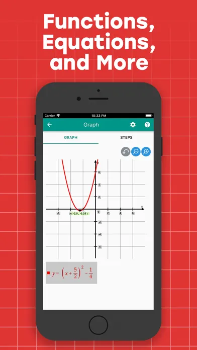 Algebrator: Step Math Solver سکرین شاٹس