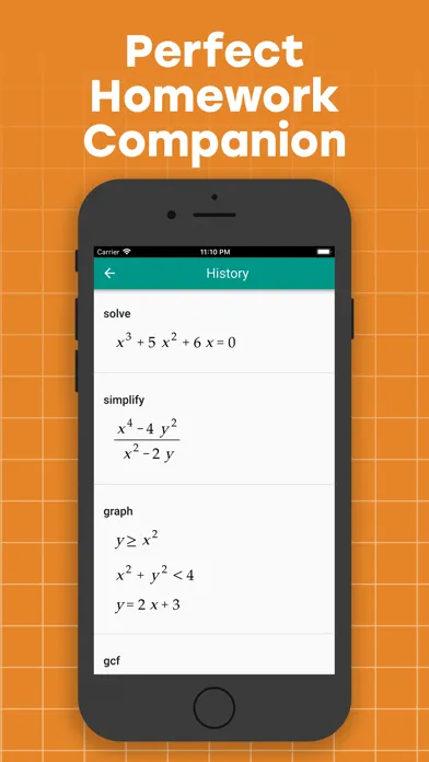 Algebrator: Step Math Solver سکرین شاٹس
