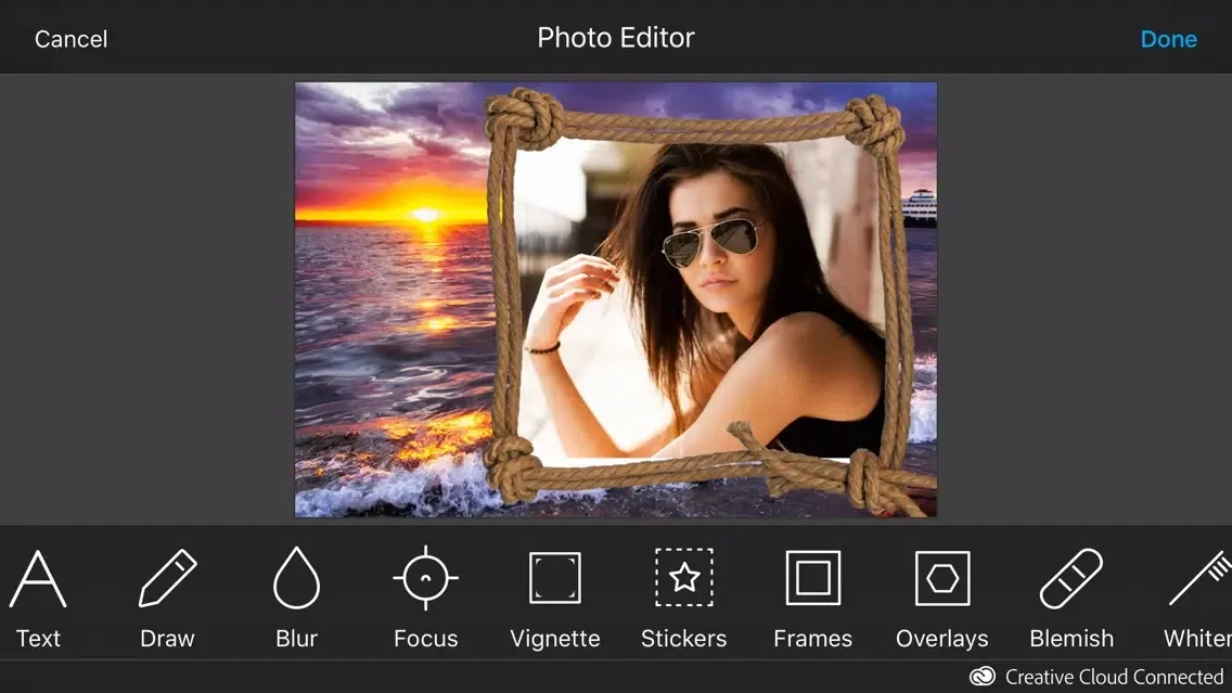 Ảnh chụp màn hình của Beautiful Photo Frames & Photo Editor