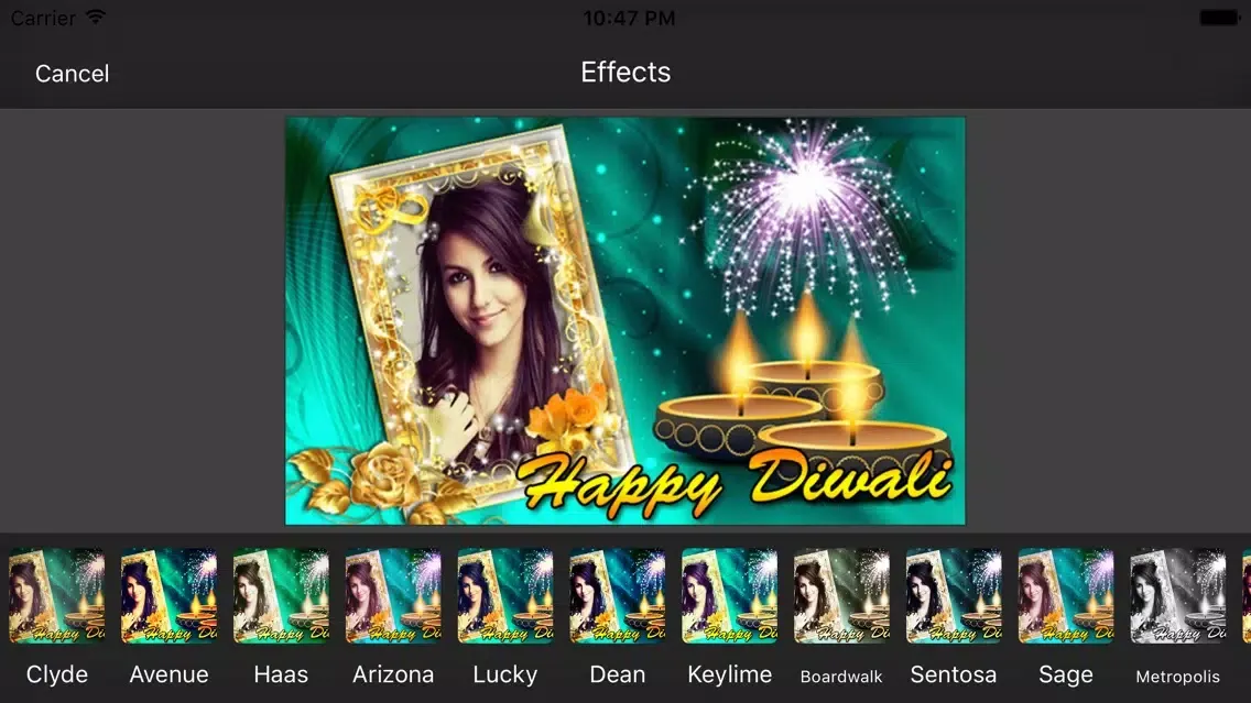 Diwali Photo Frame & Photo Editor Screenshots