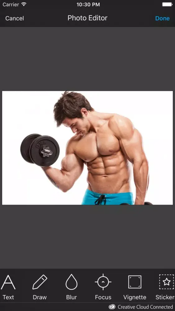 Ảnh chụp màn hình của Six Pack Man Photo Suit