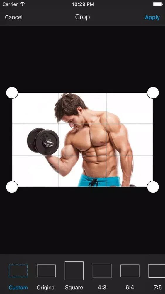 Ảnh chụp màn hình của Six Pack Man Photo Suit