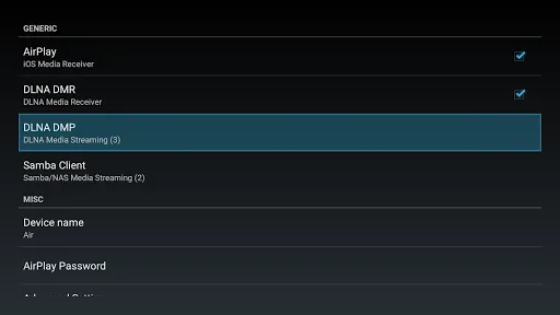 Скриншоты AirReceiver AirPlay Cast DLNA