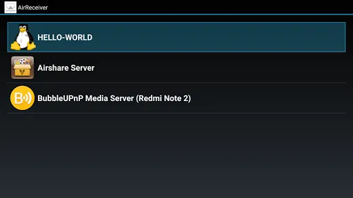 Скриншоты AirReceiver AirPlay Cast DLNA