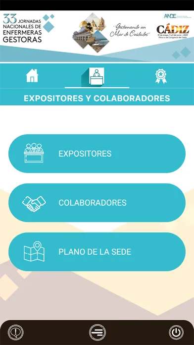 ANDE Congresos Screenshots