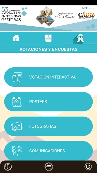 ANDE Congresos Screenshots