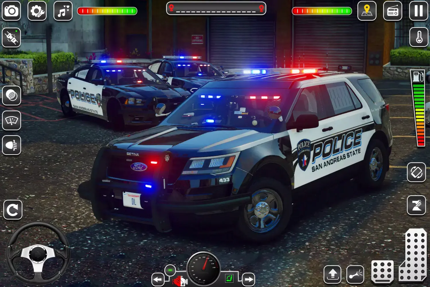 US Police Car Chase Game 3D Screenshots