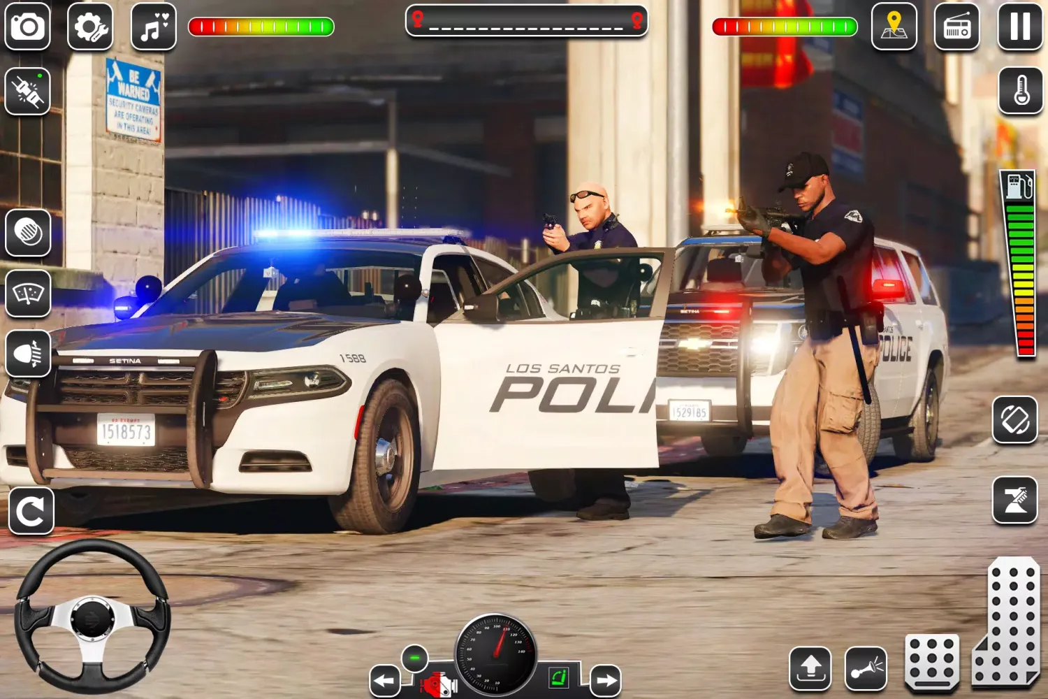 US Police Car Chase Game 3D Screenshots