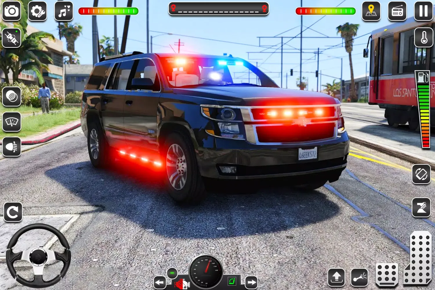 US Police Car Chase Game 3D Screenshots