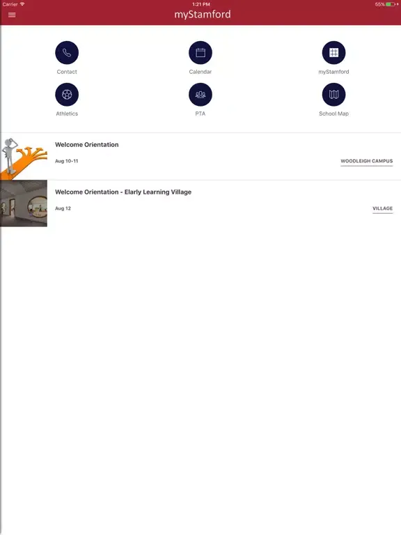Stamford Parent SG iPad  স্ক্রিনশট
