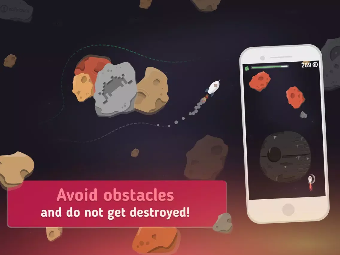 Tangkapan layar Softnauts - Space Endless Runner iPad 