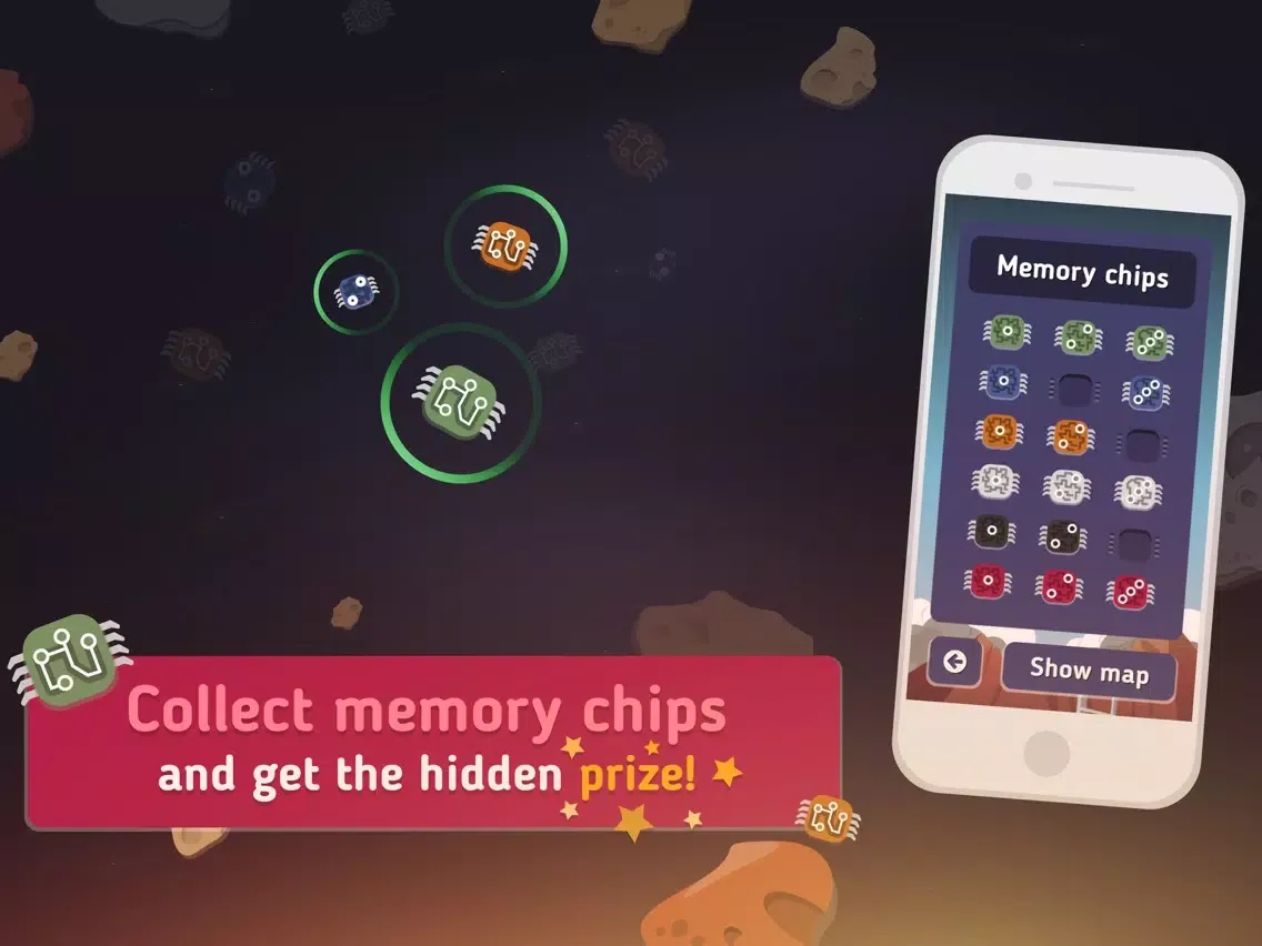 Tangkapan layar Softnauts - Space Endless Runner iPad 