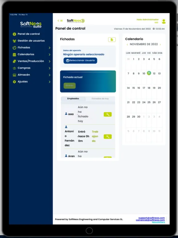 SoftNeos Suite Cloud iPad  स्क्रीनशॉट