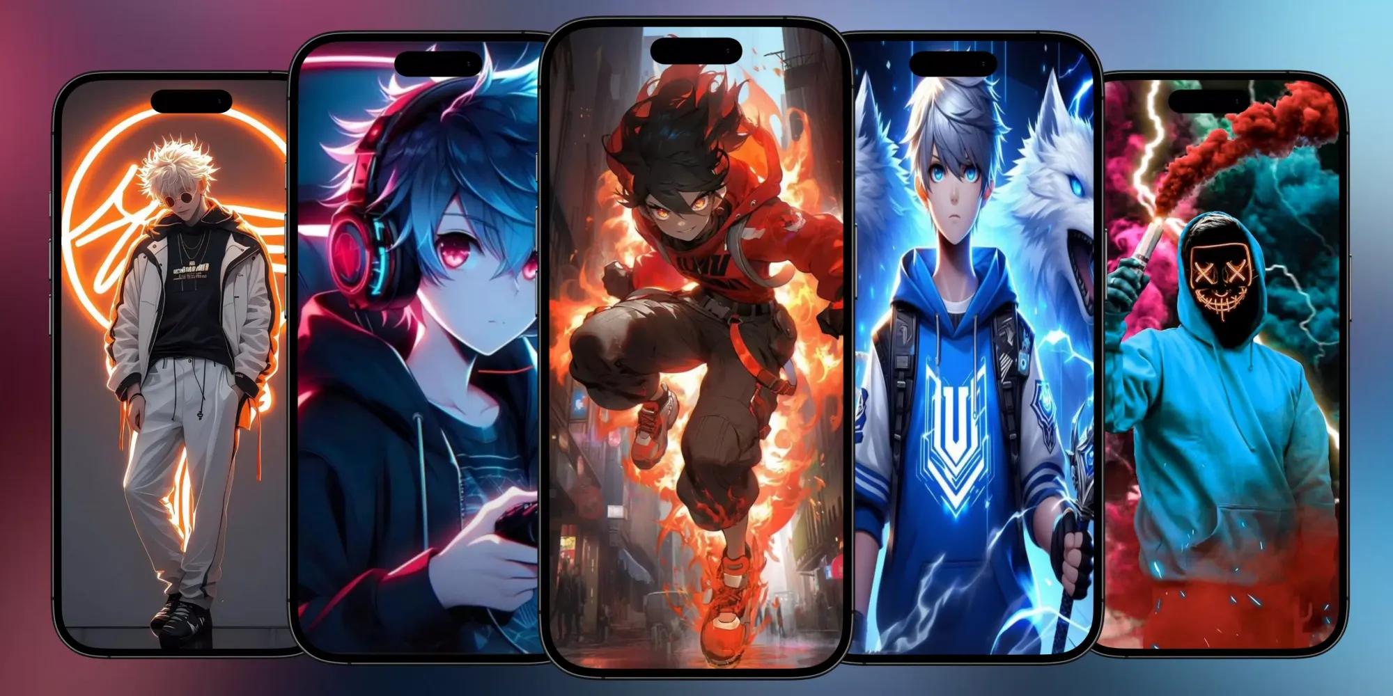 Cool Anime Boy Wallpaper HD 4K Screenshots