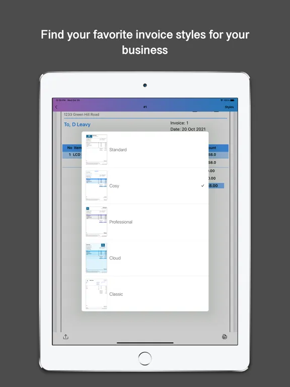 Скриншоты BillNama: Invoice Maker, GST iPad 