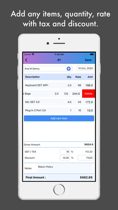 Скриншоты BillNama: Invoice Maker, GST