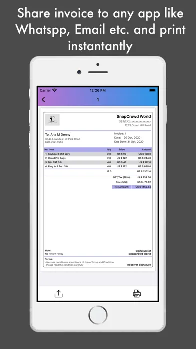 Скриншоты BillNama: Invoice Maker, GST