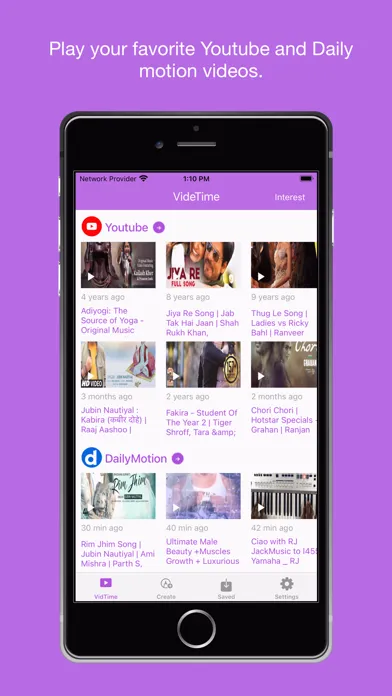 تصاویر Vidtime: Video Maker & Editor