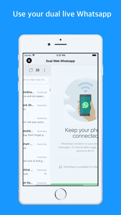Скриншоты Backup WA Chats, Gallery, Docs