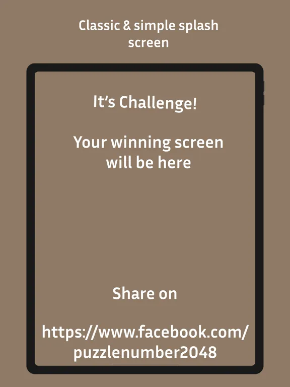 2048 - puzzle number iPad  スクリーンショット