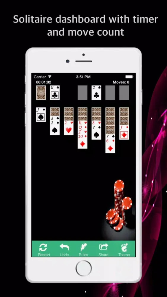 ภาพหน้าจอของ Solitaire Easy Playing Card