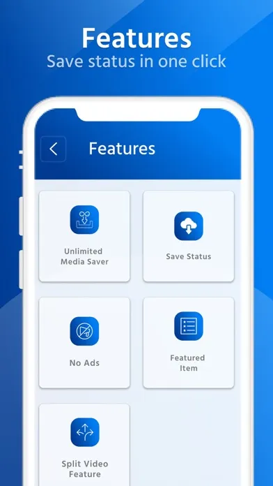 Tangkapan layar Status Saver, Story and Share