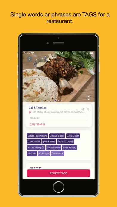 Zrzuty ekranu Tastemakers Restaurant Reviews