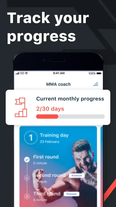 Zrzuty ekranu Boxing and MMA training
