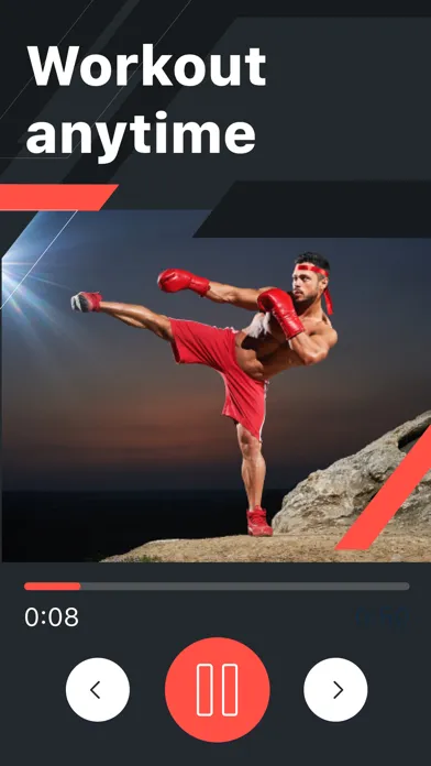 Zrzuty ekranu Boxing and MMA training