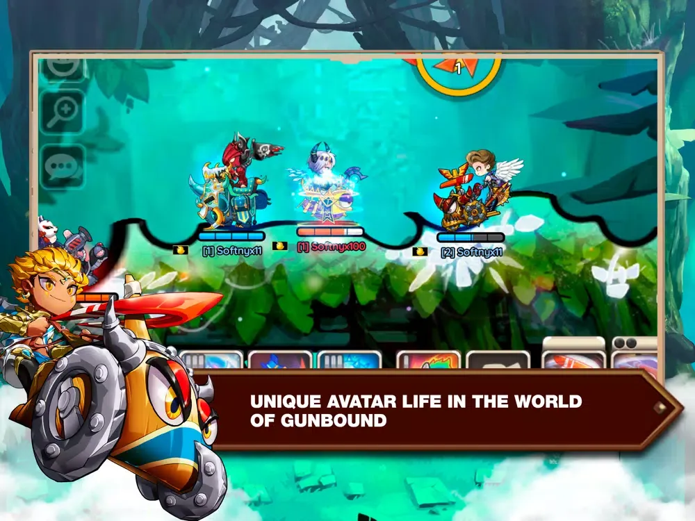 Gunbound T iPad  Screenshots