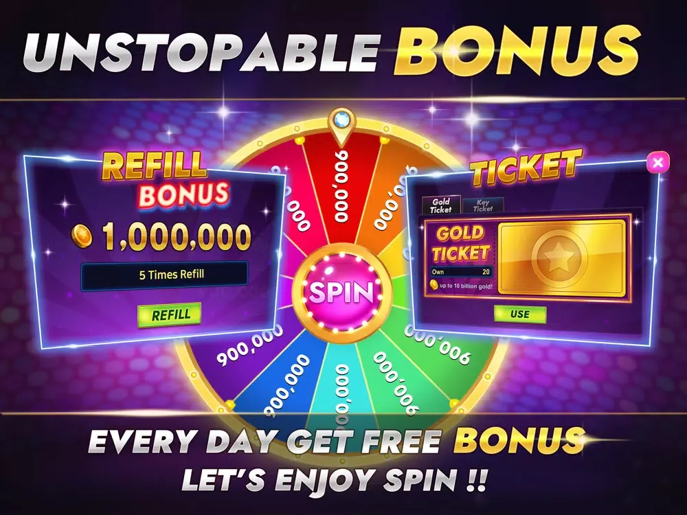 Captures d'écran de Popstar Casino Slots iPad 