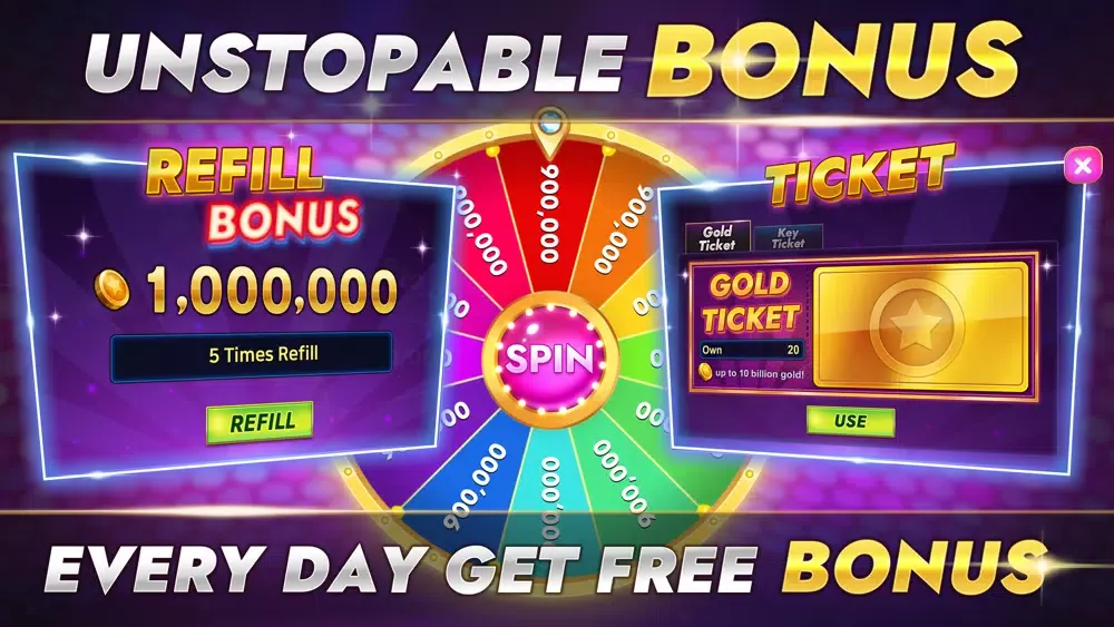 Captures d'écran de Popstar Casino Slots